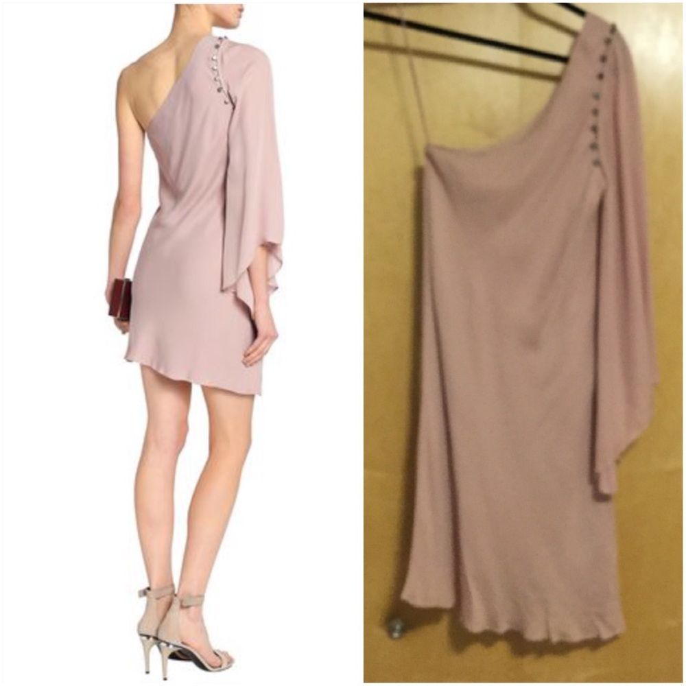 HAUTE HIPPIE Short Dress In Pink - Picture 7 of 13